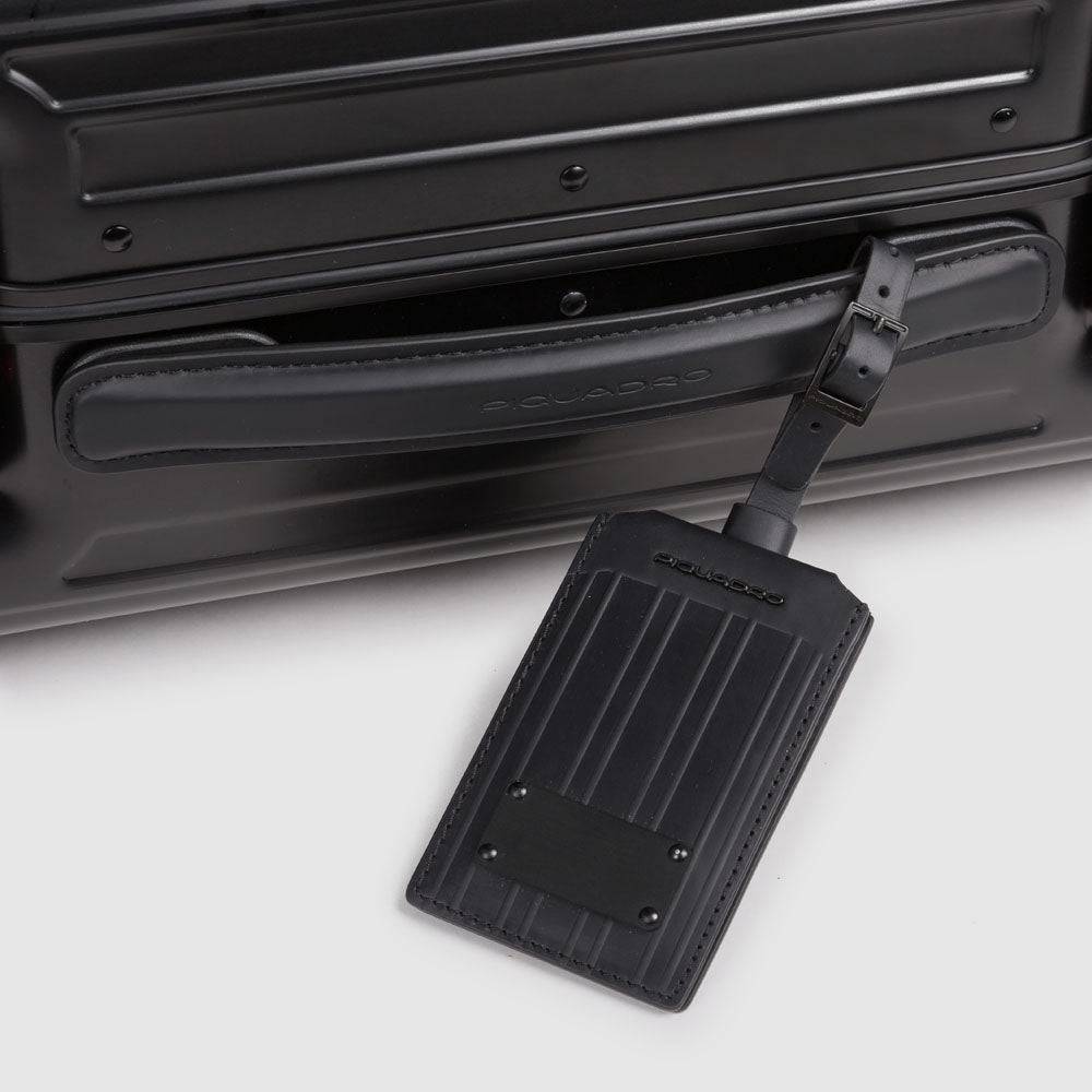 Piquadro Ultra slim, hardside spinner with shirt sleeve Italia