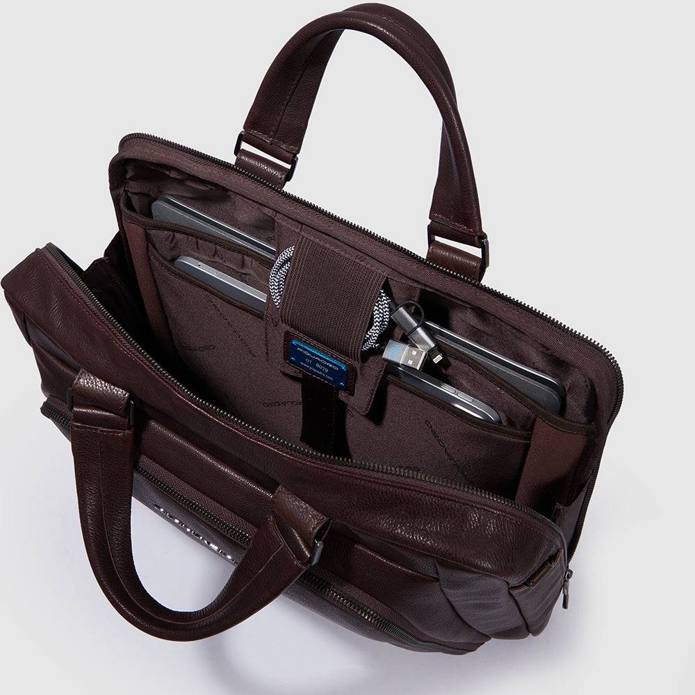 Piquadro Computer briefcase 14" with iPad® compartment Affare Del Giorno