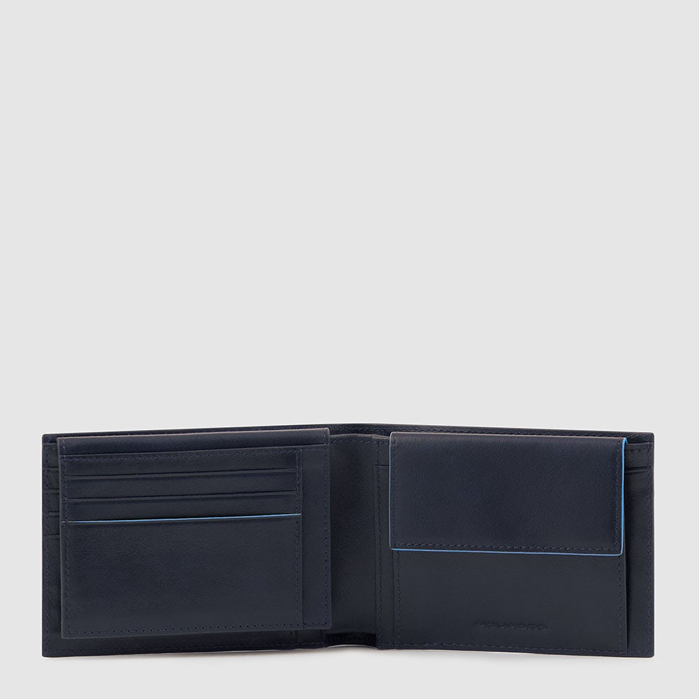 Piquadro Men’s wallet with flip up ID window Sconto