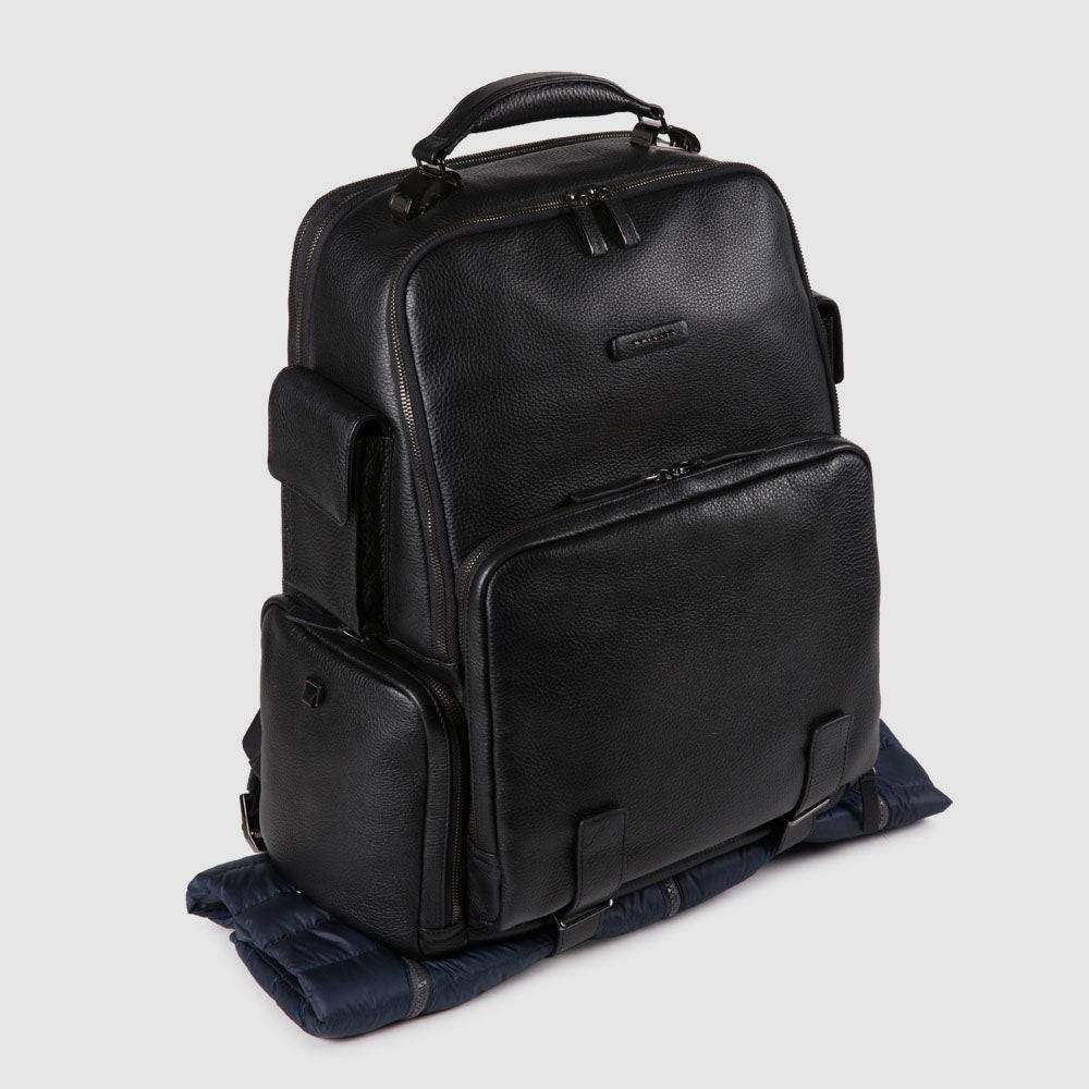 Piquadro Laptop and iPad®Pro12,9", fast-check backpack with Economico