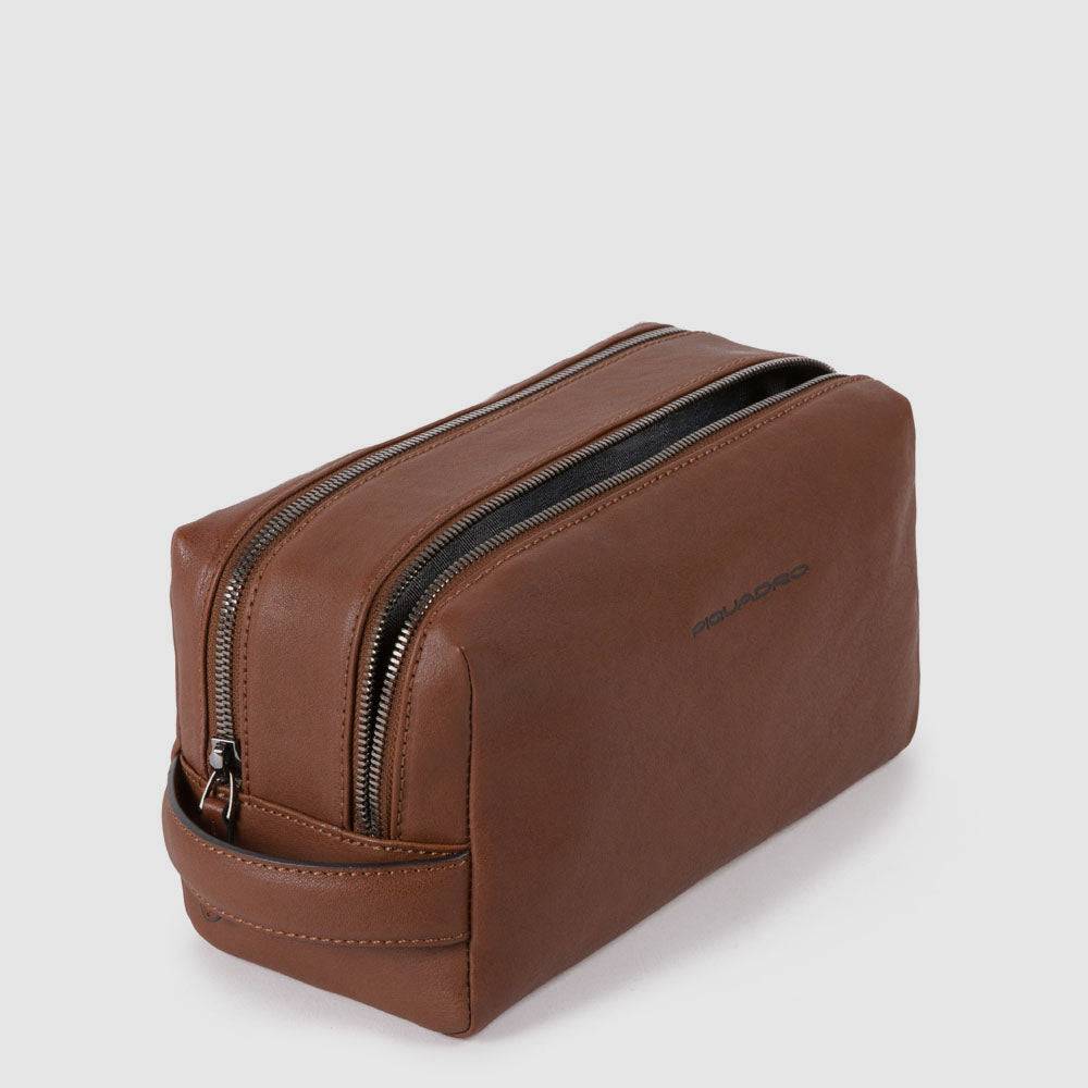 Piquadro Toiletry bag with two dividers Shopping Online