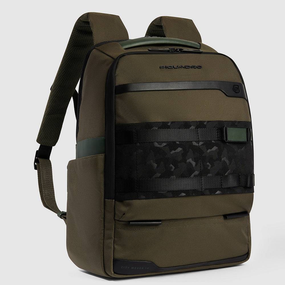 Piquadro Personalizable, modular laptop backpack 14" Italia
