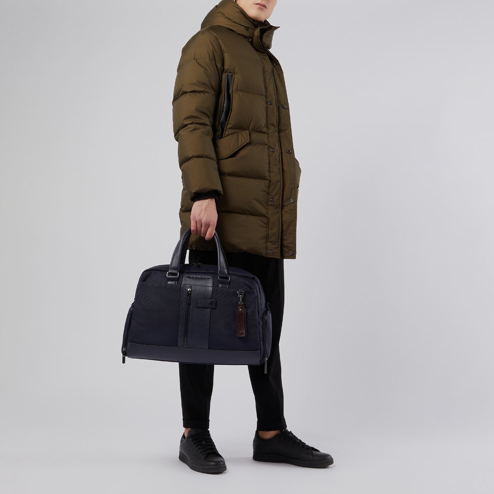 Piquadro Duffel bag in recycled fabric Moda