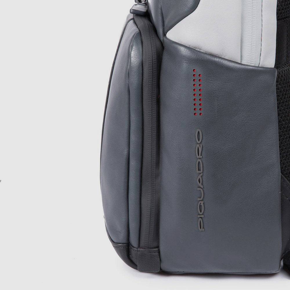 Piquadro Computer and iPad® backpack with LED light, CONNEQ Qualità Garantita