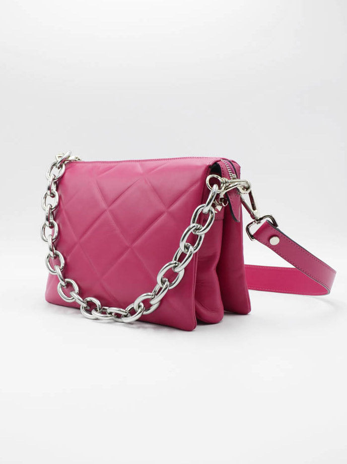 Poesie Veneziane BORSA A TRACOLLA IN PELLE Officina
