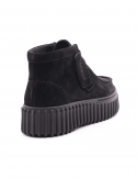 CLARKS Polacco donna CLARKS TORHILL MOSS BLK SDE in pelle nabuck Fino Al -60%