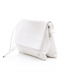 FRAU Borsa donna FRAU 511 WHITE in pelle bottalata Presa