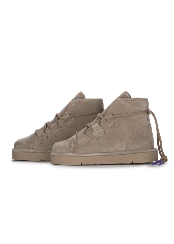 PANCHIC | STIVALETTI ALLACCIATI CAMOSCIO GRIGIO Negozi Online