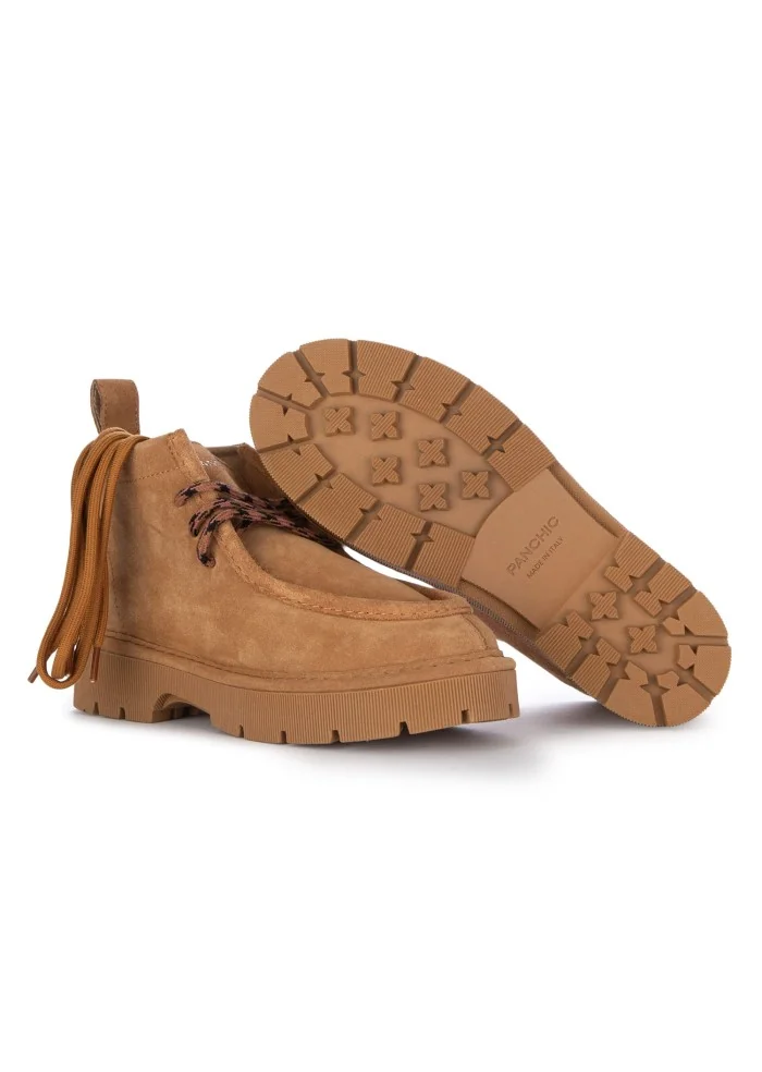 PANCHIC | STIVALETTI ALLACCIATI CREEPER MARRONE Fino Al -60%