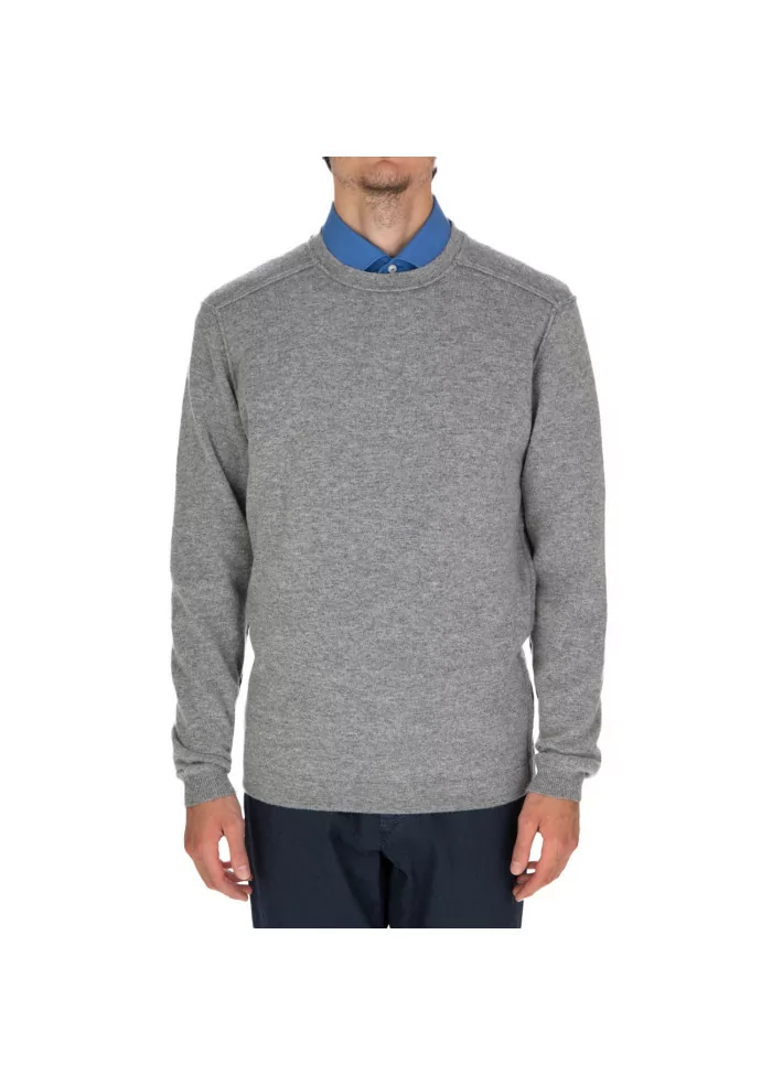 WOOL & CO | MAGLIONE LANA VISCOSA GRIGIO Pezzi Unici