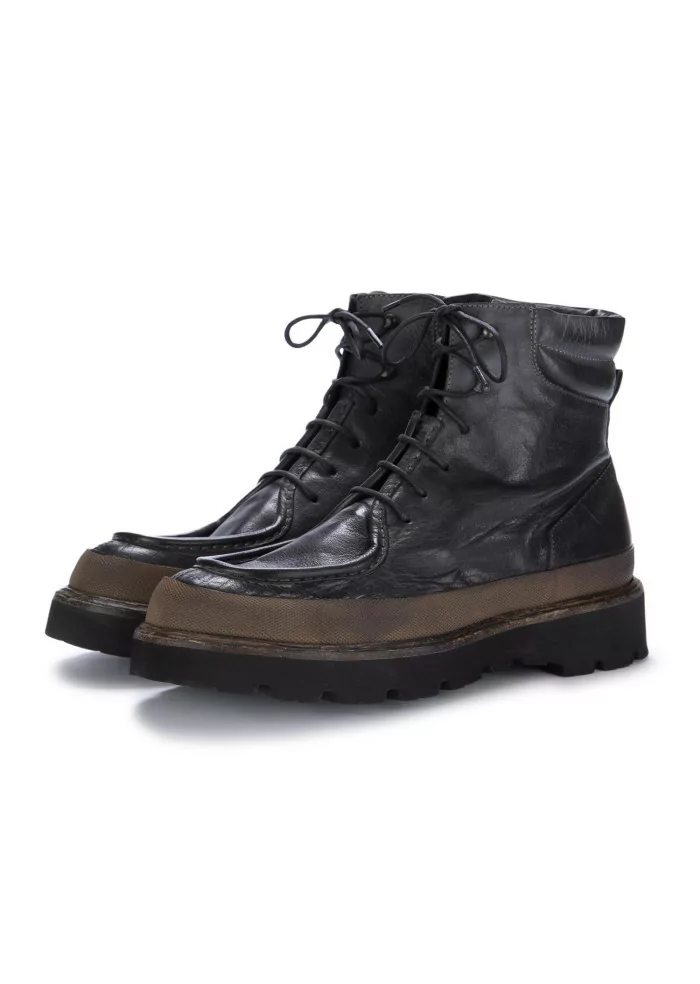 PAWELK'S | STIVALETTI ALLACCIATI BUFALO NERO Vendite Flash