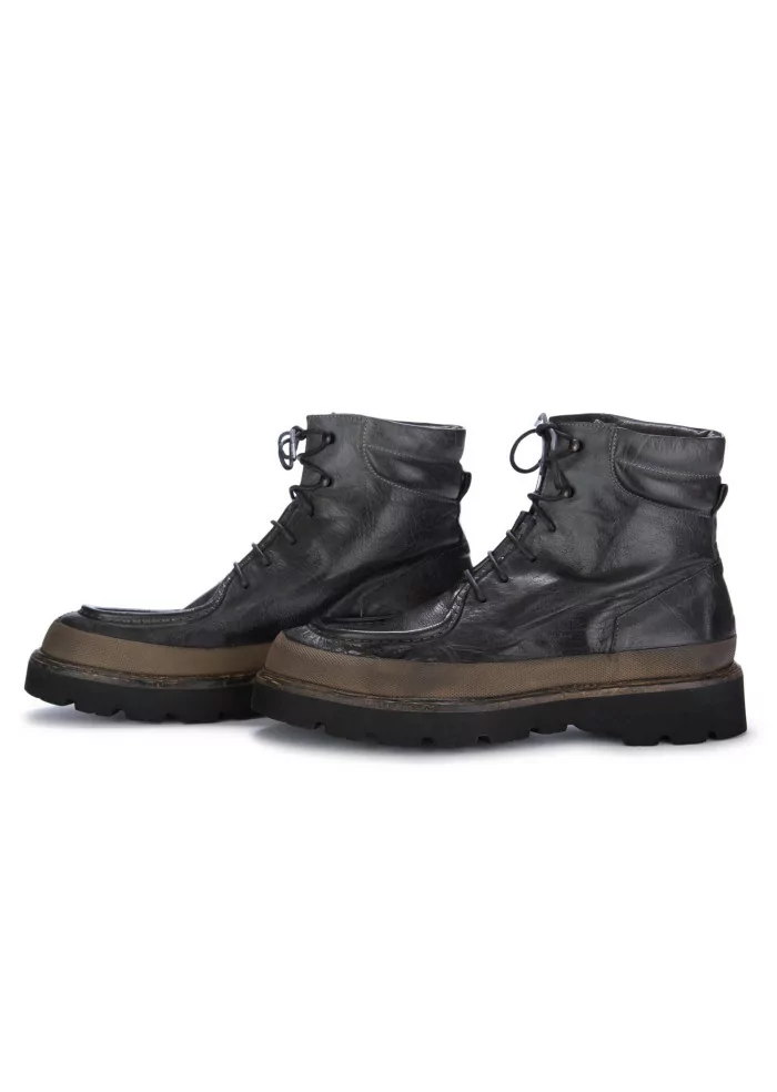 PAWELK'S | STIVALETTI ALLACCIATI BUFALO NERO Vendite Flash