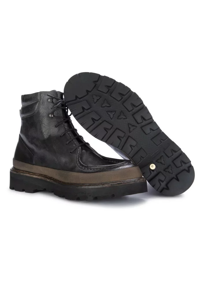 PAWELK'S | STIVALETTI ALLACCIATI BUFALO NERO Vendite Flash