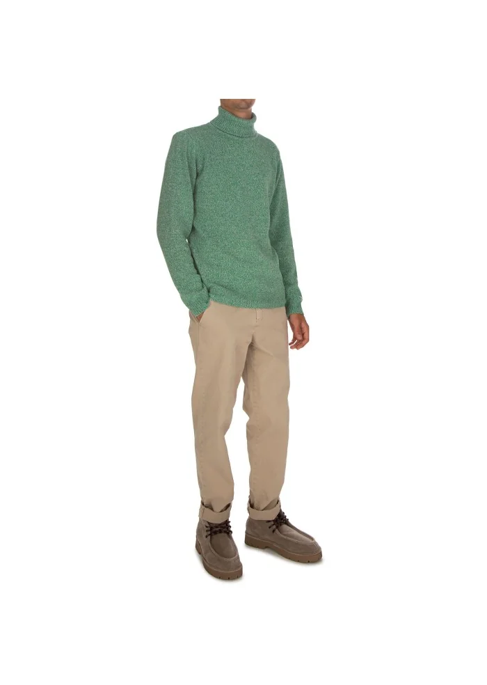 WOOL & CO | MAGLIONE DOLCEVITA VERDE Moda