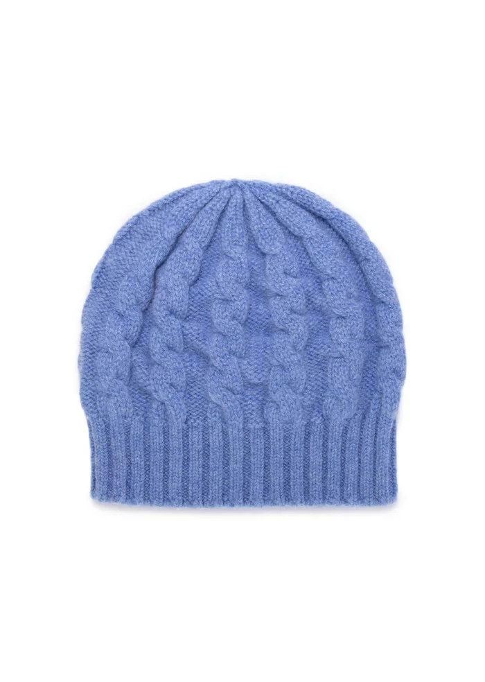RIVIERA CASHMERE | BERRETTO TRECCIA BLU FIORDALISO Acquista Ora