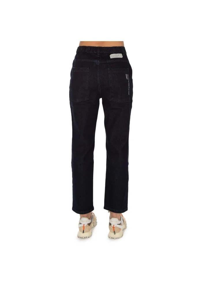 NOUMENO CONCEPT | JEANS SCRITTE POSTERIORI BLU Vendita Calda