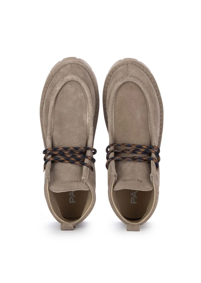 PANCHIC | STIVALETTI ALLACCIATI CREEPER GRIGIO Qualità