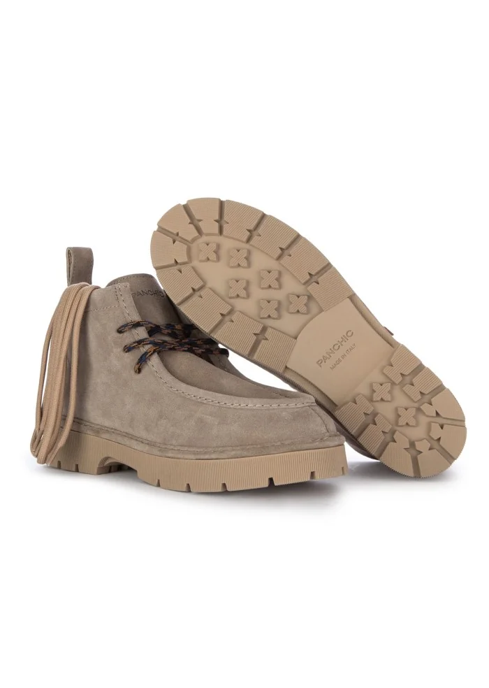 PANCHIC | STIVALETTI ALLACCIATI CREEPER GRIGIO Qualità