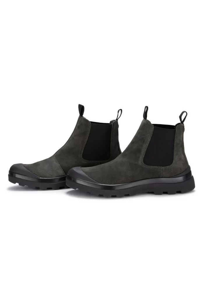 PANCHIC | STIVALETTI CHELSEA CAMOSCIO GRIGIO SCURO Offerte