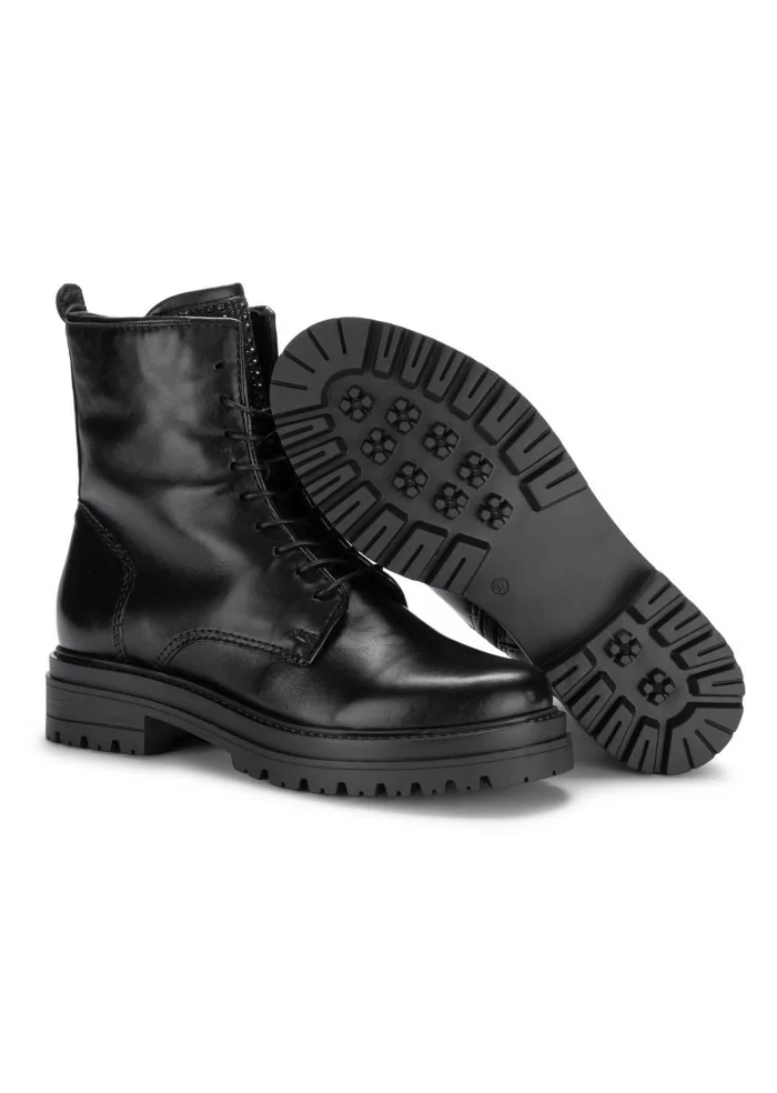 MJUS | STIVALI TRONCHETTO PELLE STRASS NERO Online