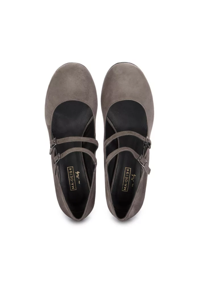 MA+DE 94 | SCARPE TACCO CAMOSCIO GRIGIO I Più Venduti