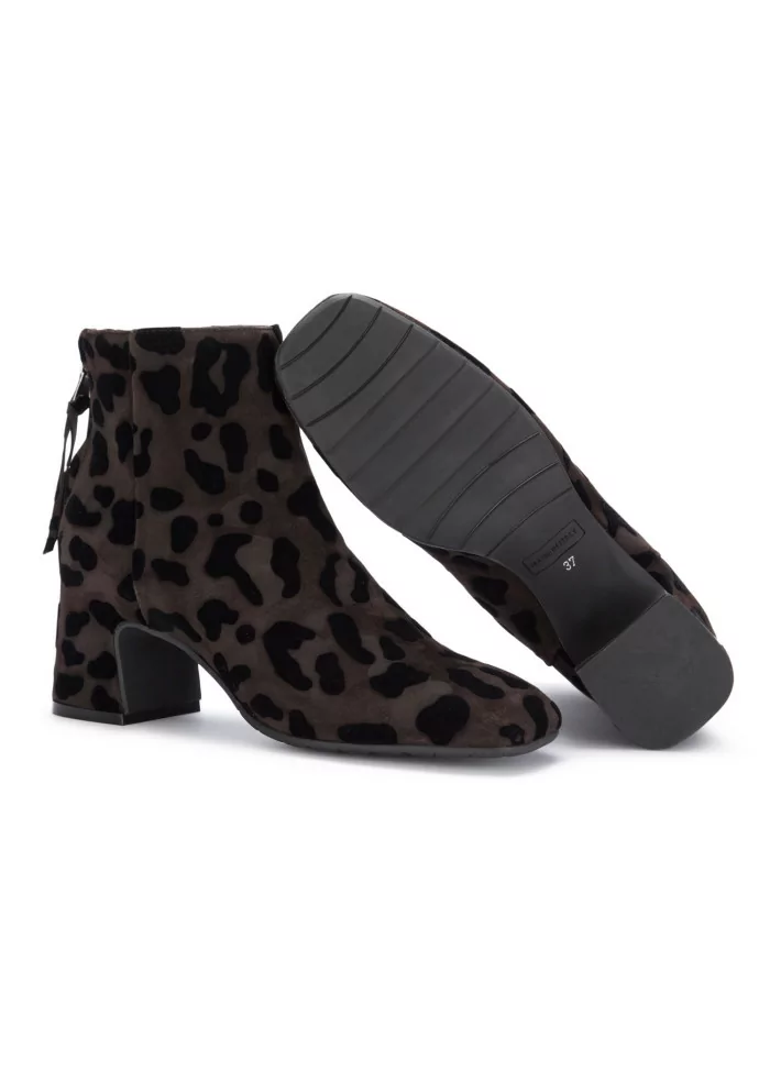 MARA BINI | STIVALETTI CON TACCO MOKA SAVANA MARRONE NERO Prezzo di fabbrica