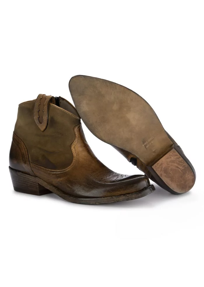 KEEP | STIVALETTI COWBOY CRUST MARRONE Grande vendita