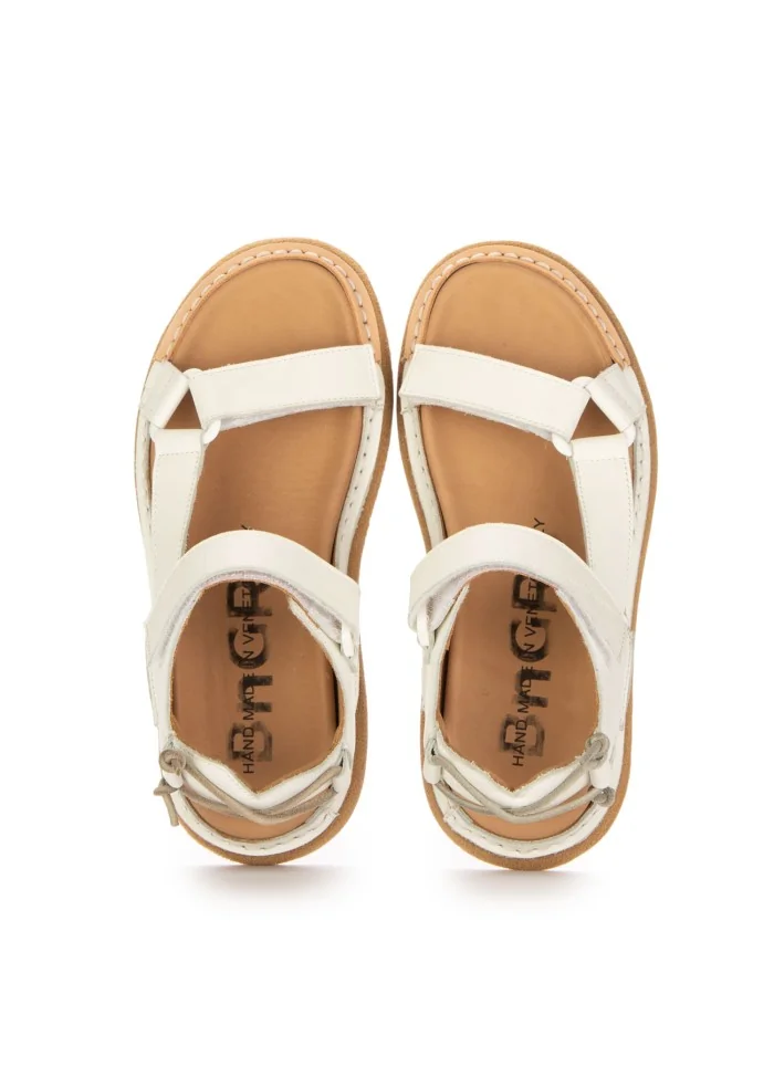 BNG REAL SHOES | SANDALI LO STILOSO BIANCO Smaltimento dello stoccaggio