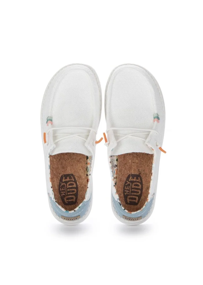 HEY DUDE | SCARPE BASSE WENDY BOHO BIANCO Latest fashion