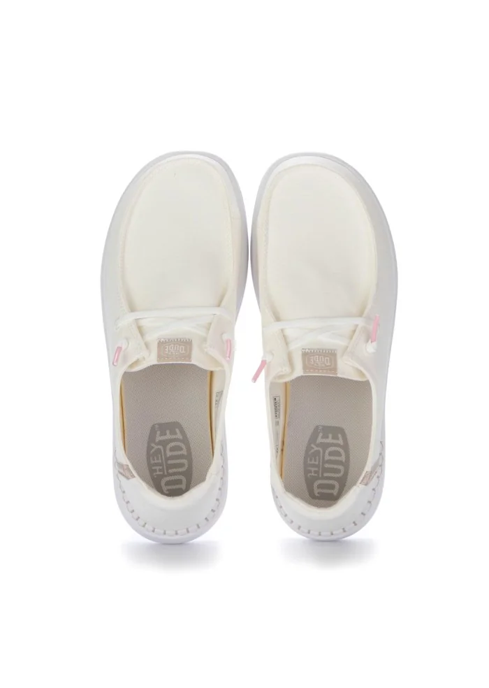 HEY DUDE | SCARPE BASSE WENDY RISE BIANCO Lightning offer