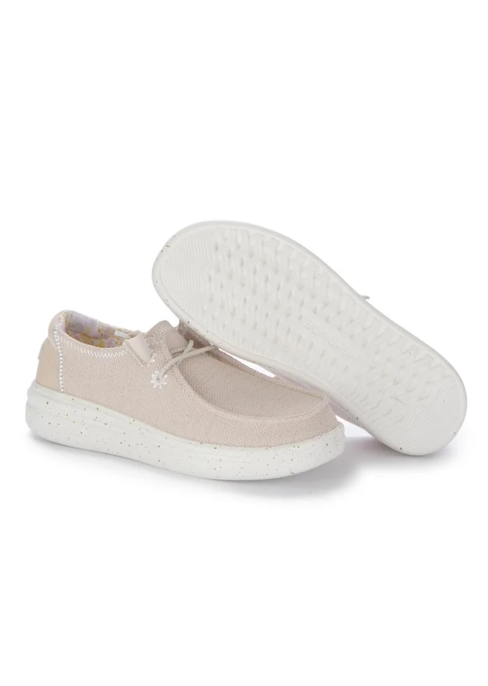HEY DUDE | SCARPE BASSE WENDY RISE STRETCH ROSA CHIARO Grandi sconti