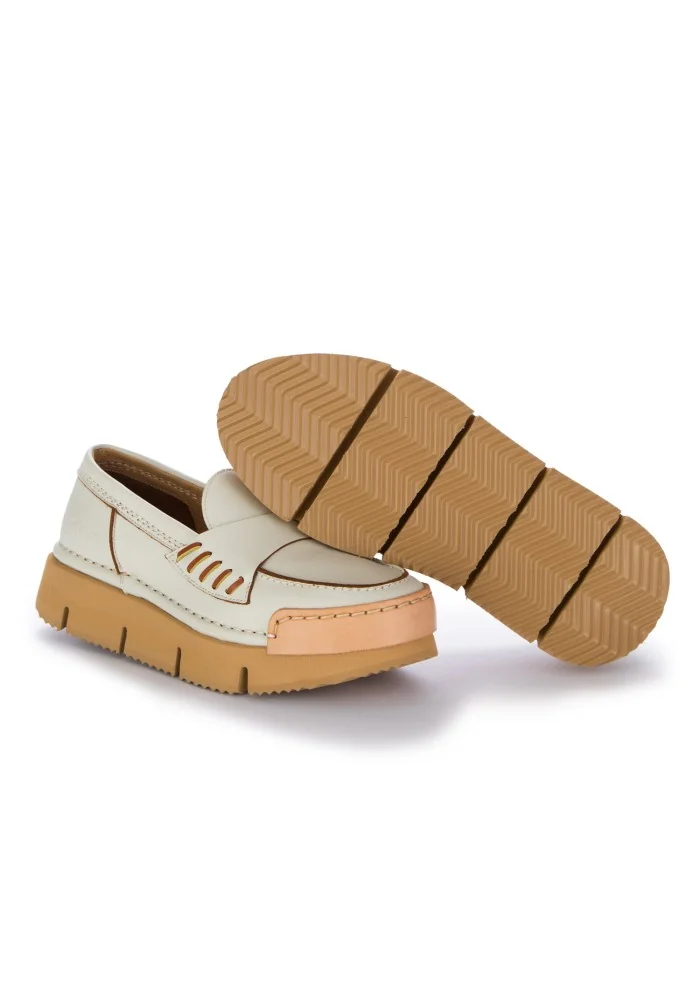 BNG REAL SHOES | MOCASSINI LA PENNY HIGH BIANCO Liquidazione