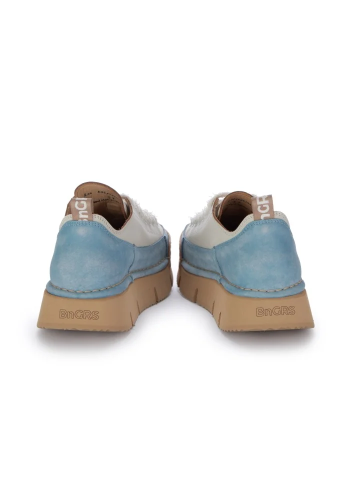 BNG REAL SHOES | SNEAKERS LA DINAMICA BIANCO AZZURRO Comprane uno, ottenene uno gratis