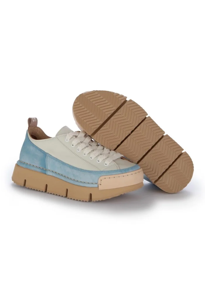 BNG REAL SHOES | SNEAKERS LA DINAMICA BIANCO AZZURRO Comprane uno, ottenene uno gratis