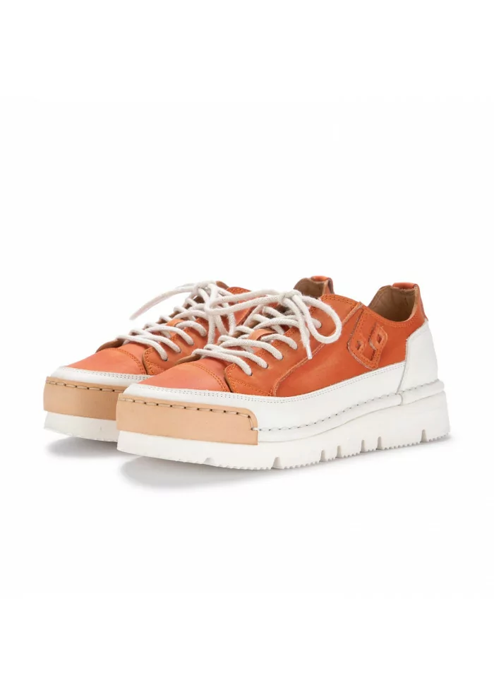 BNG REAL SHOES | SNEAKERS "L'ARANCINA" ARANCIONE BIANCO Super Saving Price