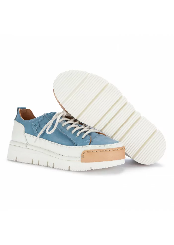 BNG REAL SHOES | SNEAKERS "LA NUVOLA" AZZURRO BIANCO Offerta settimanale