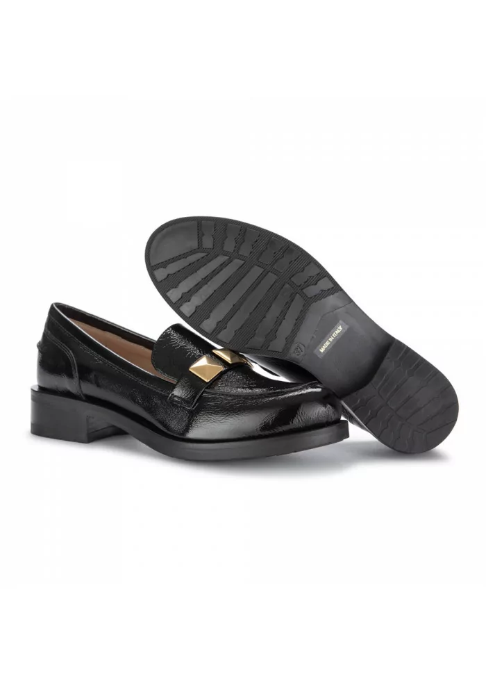 IL BORGO FIRENZE | SCARPE BASSE VERNICE FINISH NERO Ultimi due giorni