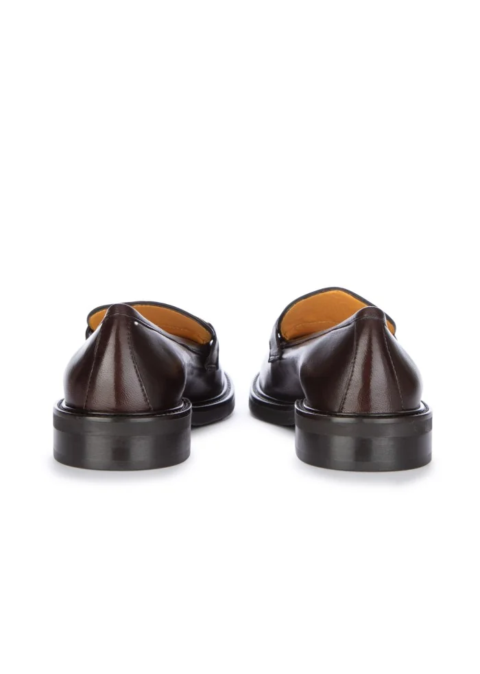 MARA BINI | MOCASSINI FRIDA SETA MARRONE Fino al 65% di sconto