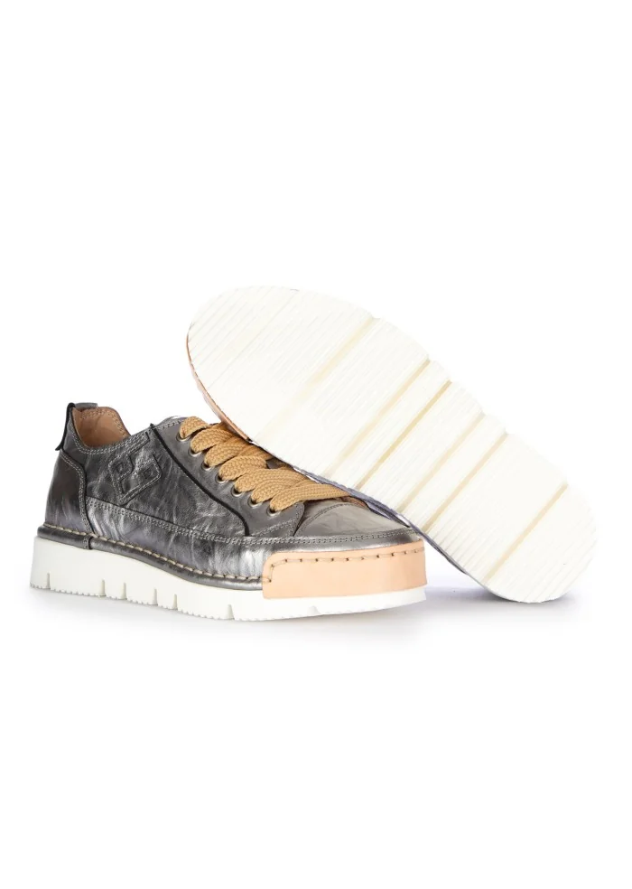 BNG REAL SHOES | SNEAKERS LA BRILLANTE ARGENTO Super sconto