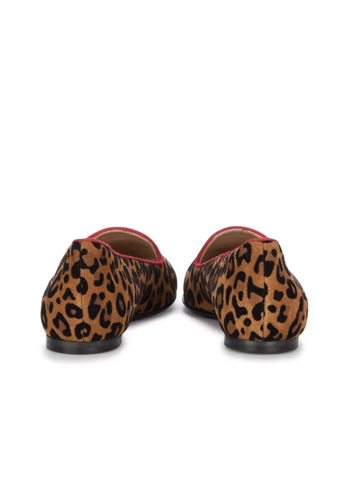 IL BORGO | BALLERINE LEOPARDINO MARRONE NERO ROSSO Officina