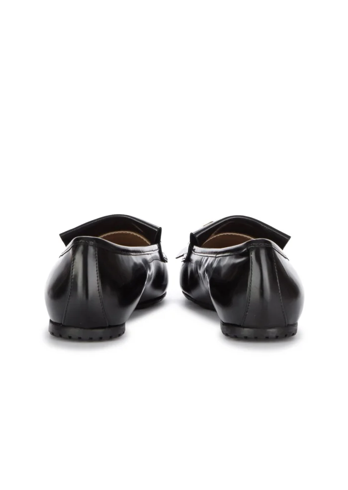 IL BORGO FIRENZE | SCARPE BASSE FRANGE ABRASIVATO NERO Esporta salva