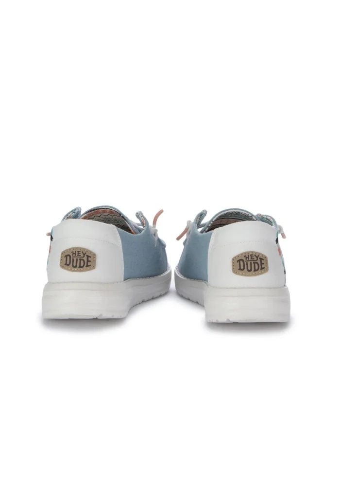 HEY DUDE | SCARPE BASSE WENDY BOHO AZZURRO Promozione