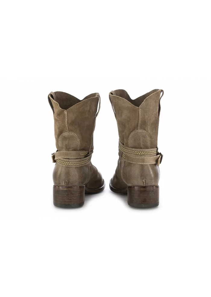 MOMA | STIVALI DONNA TACCO 4CM SCAMOSCIATO GRIGIO Consegna Veloce