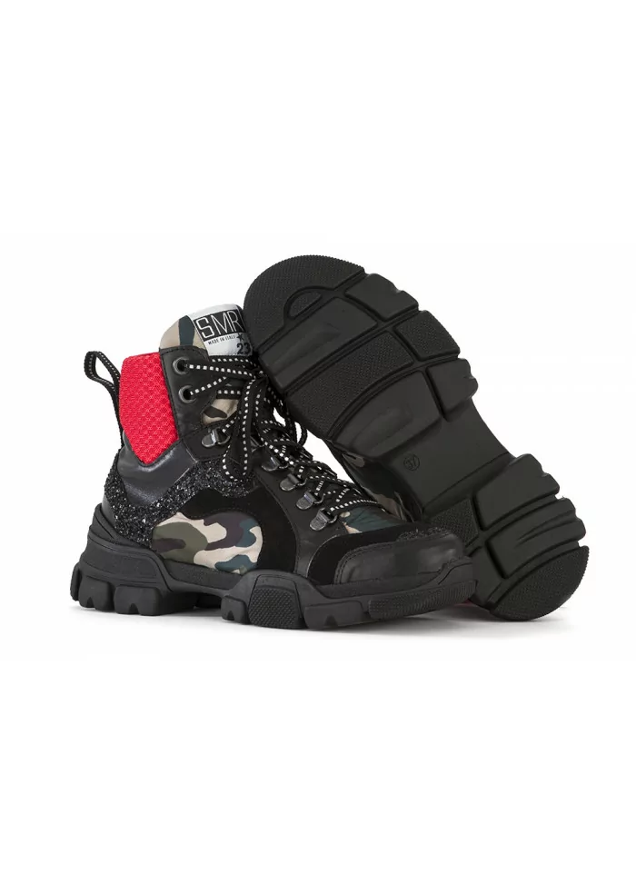 SCARPE DONNA SNEAKERS MAXI SUOLA GOMMA NERO SEMERDJIAN Novità