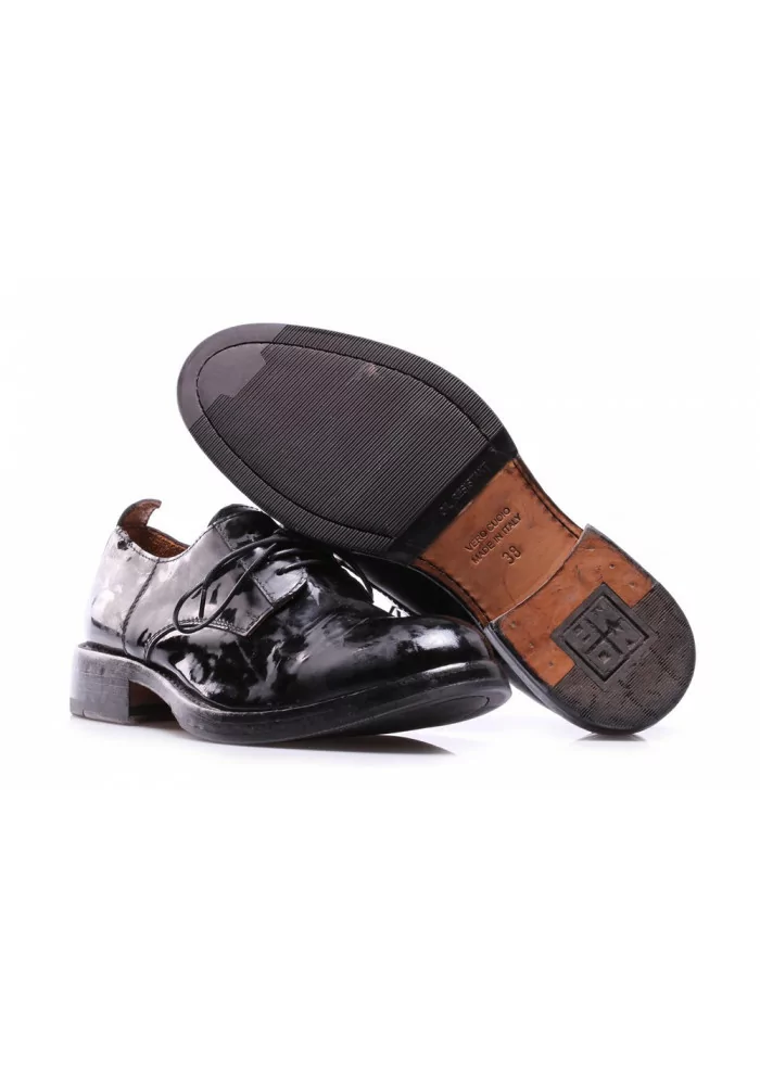 MOMA | SCARPE ALLACCIATE PLUS IN PELLE NERO Vendita Economica