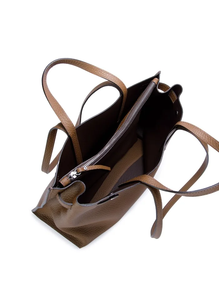GIANNI CHIARINI | BORSA A MANO ALTEA MARRONE Negozio online di fabbrica
