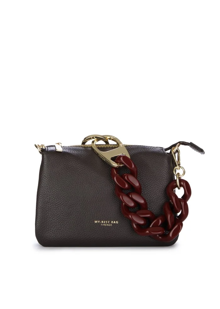 MY BEST BAG | BORSA A SPALLA REFLEX SMALL MARRONE Grande vendita