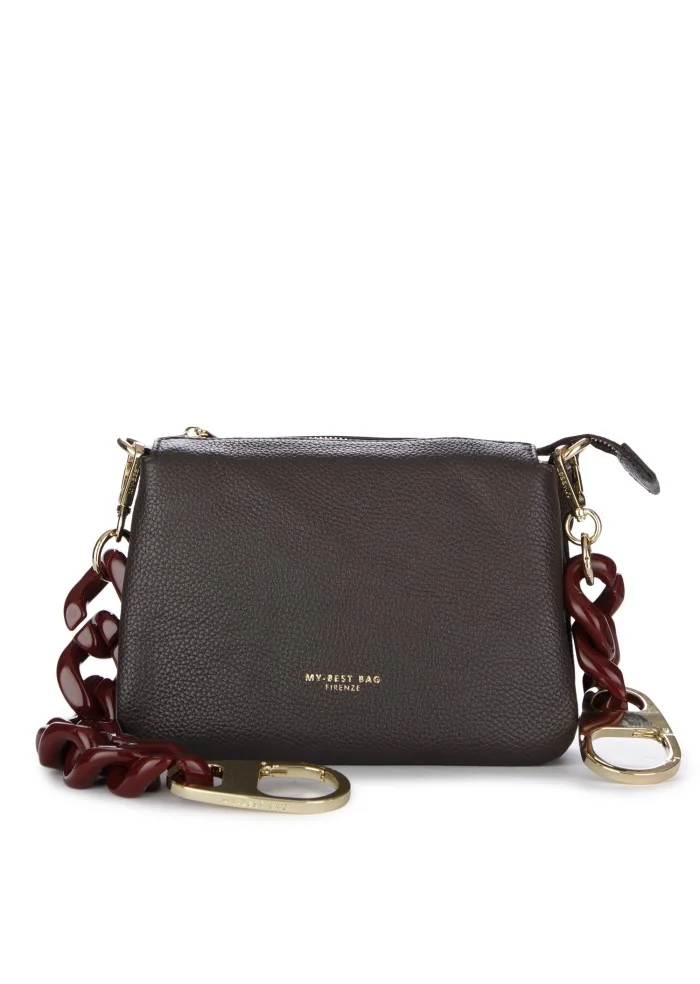 MY BEST BAG | BORSA A SPALLA REFLEX SMALL MARRONE Grande vendita