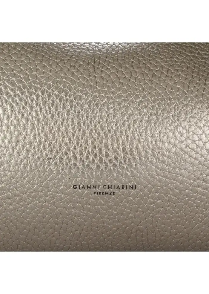 GIANNI CHIARINI | BORSA A SPALLA DUA METALLICO Offerta temporanea