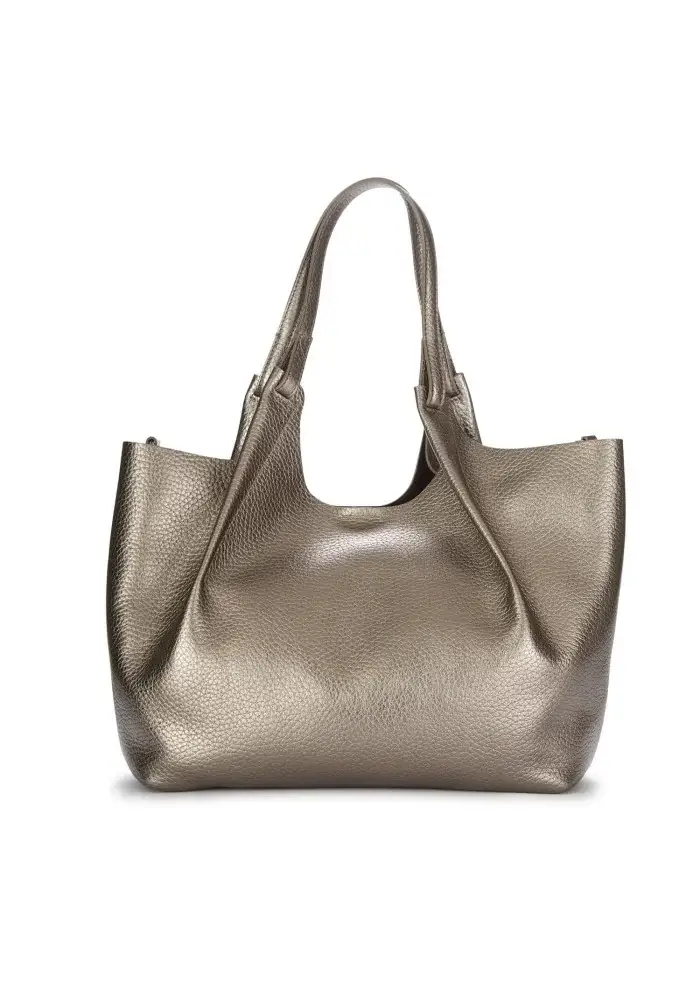 GIANNI CHIARINI | BORSA A SPALLA DUA METALLICO Offerta temporanea